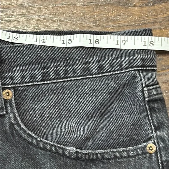 Agolde Parker Vintage Cut‎ Off Distressed Jean Shorts - Picture 8 of 8